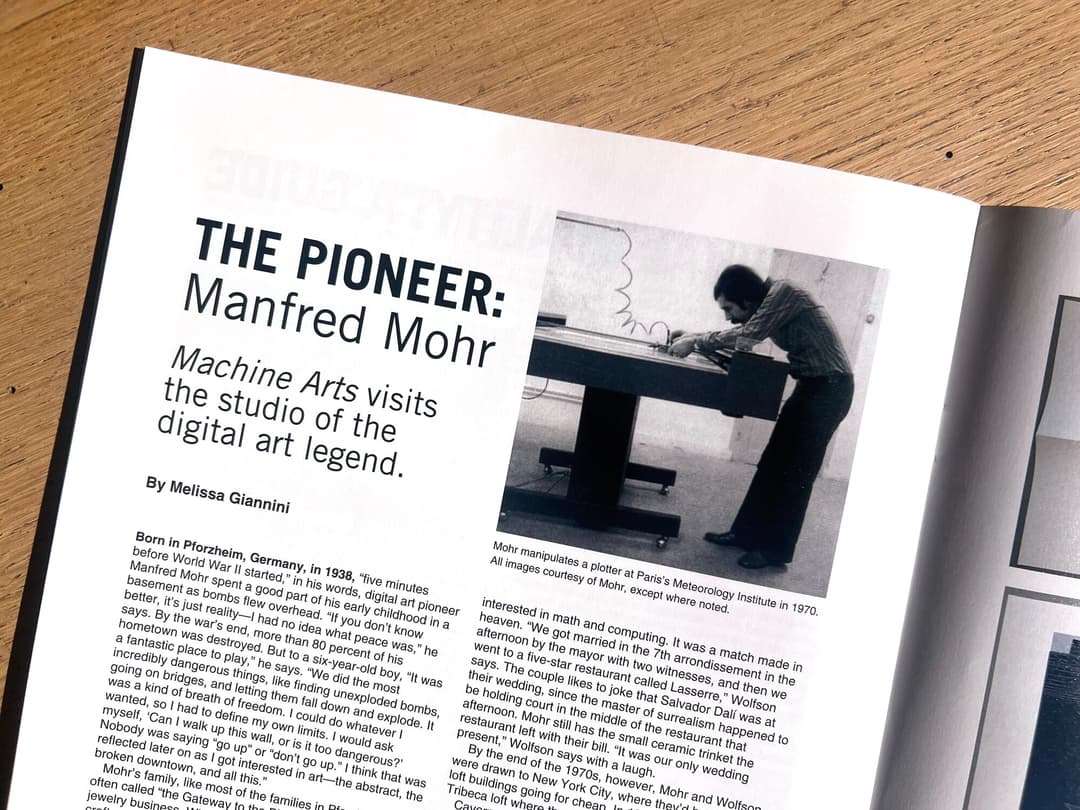 The Pioneer: Manfred Mohr