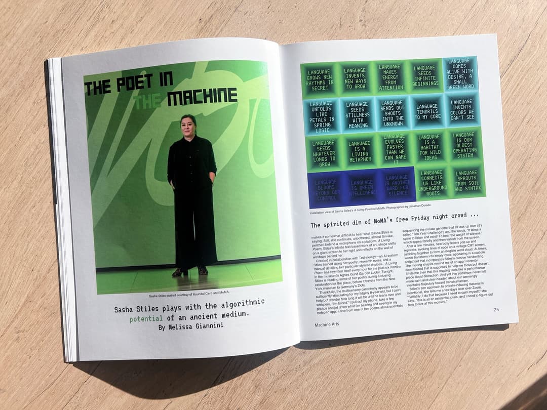 The Poet in the Machine: Sasha Stiles