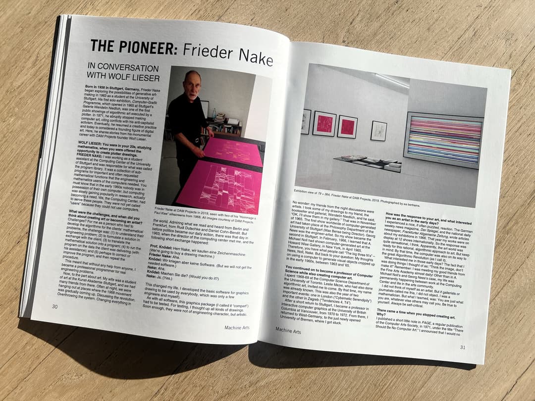 The Pioneer: Frieder Nake