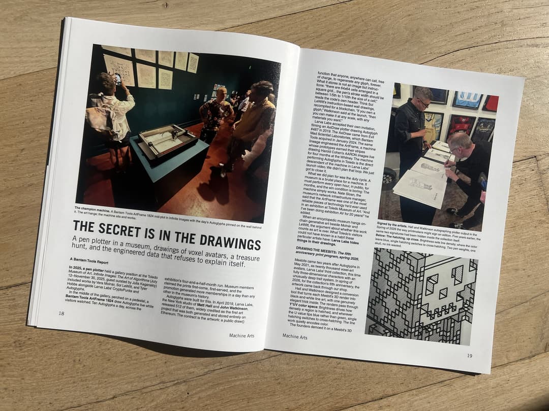 The Secret Is in the Drawings: Larva Labs