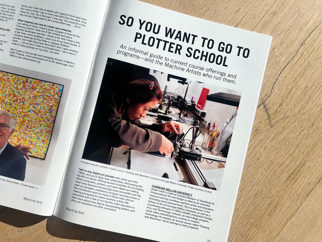 So You Want to Go to Plotter School